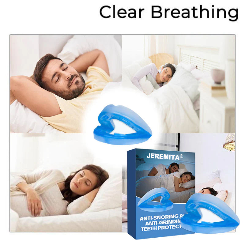 ✨ Adjustable Anti-Snoring Mouthpiece – Universal Fit for Better Sleep 😴✨