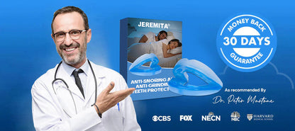 ✨ Adjustable Anti-Snoring Mouthpiece – Universal Fit for Better Sleep 😴✨