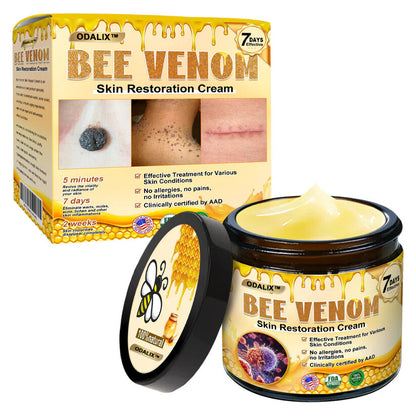 🔥Final 3 Hours: 80% OFF - ODALIX™ Bee Venom Skin Restoration Cream🐝