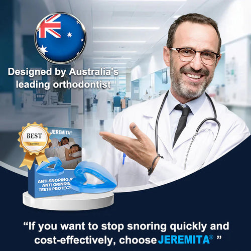 ✨ Adjustable Anti-Snoring Mouthpiece – Universal Fit for Better Sleep 😴✨