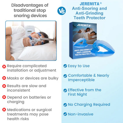✨ Adjustable Anti-Snoring Mouthpiece – Universal Fit for Better Sleep 😴✨
