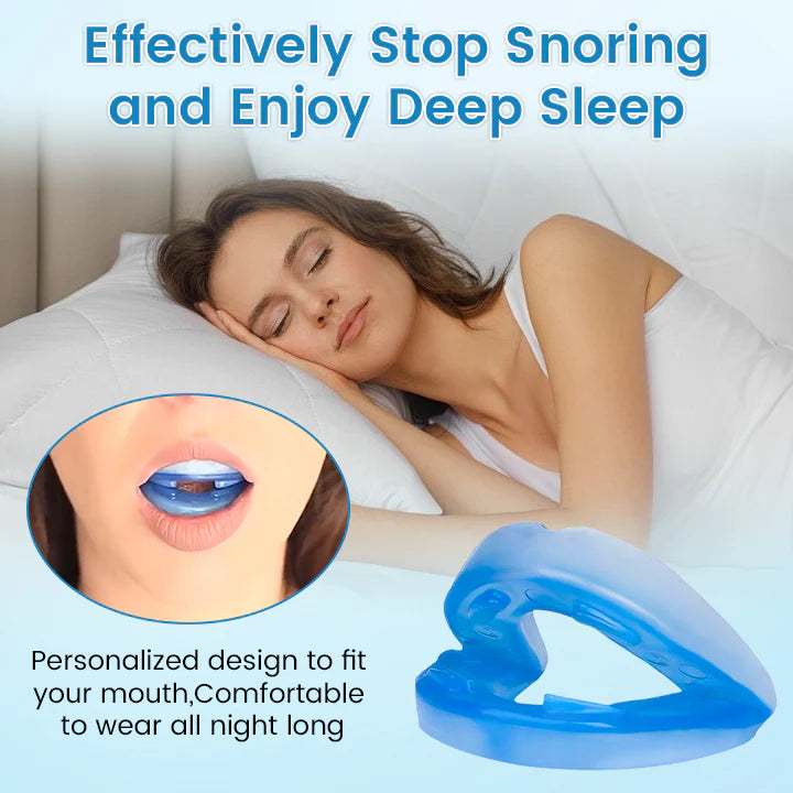 ✨ Adjustable Anti-Snoring Mouthpiece – Universal Fit for Better Sleep 😴✨
