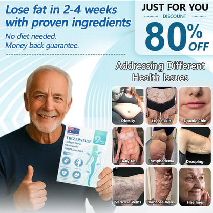 【Final 3 Hours 60% OFF】🏆 Nano Microneedle Patch for Weight Loss, Energy & Health Support